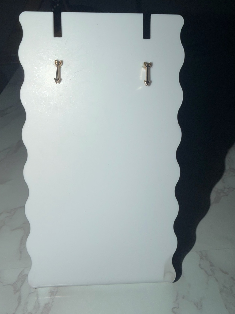 Gold Arrow Stud Earrings for Women
